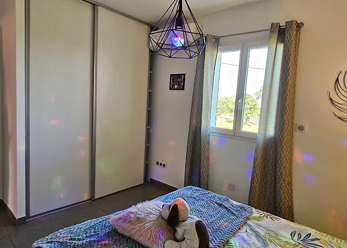 Villa Veranu - Vue Campagne- 5 Mn De La De Sable *